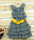 Vestido Babados